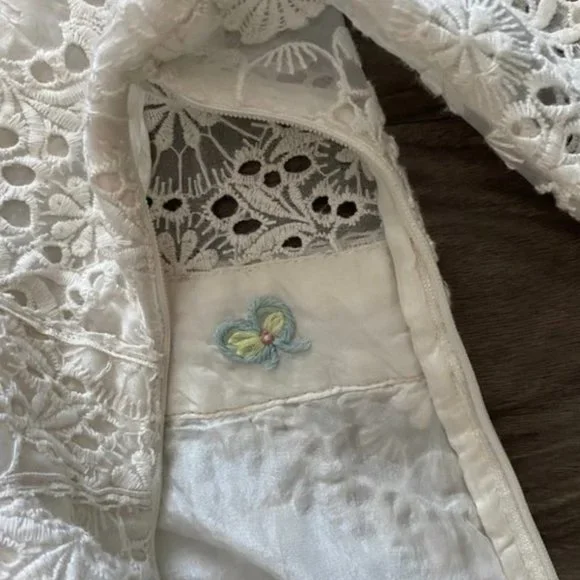 NWT LoveShackFancy Faye Bridal Dress - Picture 7 of 7